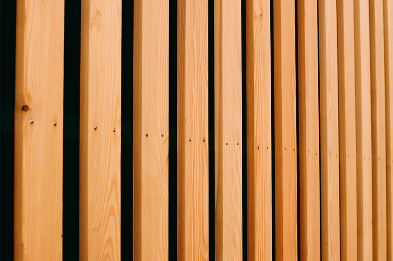 木製ルーバー建具